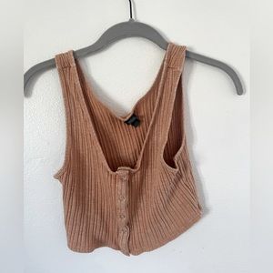 Burnt Orange Crop Top